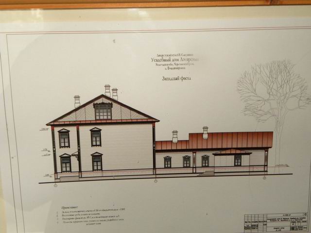 План усадьбы Усадьба Владимировка