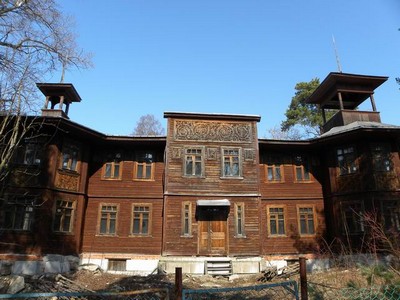 Старая дачная застройка Сестрорецка