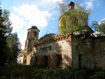 Вознесенская церковь в Евде